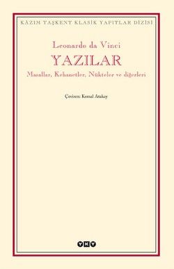 Yazılar - Masallar, Kehanetler, Nükteler ve Diğerleri - Leonardo Da Vinci, Efsane - Destan - Masal Türkçe kitap kapağı