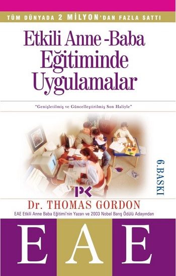 Etkili Anne Baba Eğitiminde Uygulamalar Thomas Gordon Türkçe çocuk kitabı kapağı