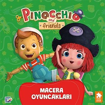 Pinokyo ve Arkadaşları - Macera Oyuncakları - Eksik Parça Yayınları Kitap