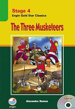 Stage 4 The Three Musketeers (CD'li) - Alexandre Dumas, Yabancı Dilde Kitaplar Türkçe kitap kapağı