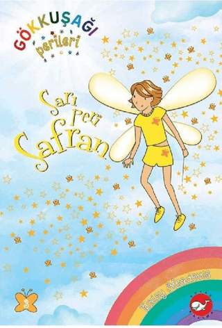 Gökkuşağı Perileri 3 - Sarı Peri Safran - Beyaz Balina Yayınları Kitap