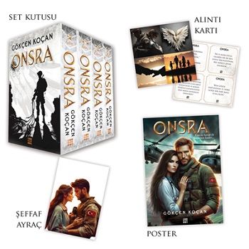 Onsra Serisi 4 Kitap Takım Kutulu - Dokuz Yayınları Kitap