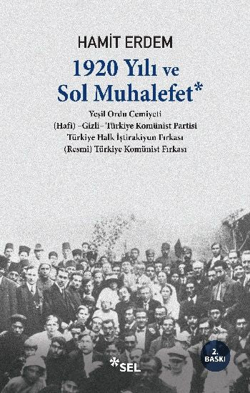 1920 Yılı ve Sol Muhalefet Hamit Erdem Türkçe kitap kapağı