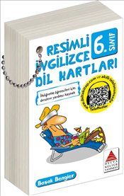 Resimli İngilizce Dil Kartları 6. Sınıf - Delta Kültür Yayınevi Kitap