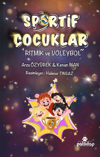 Sportif Çocuklar - Ritmik ve Voleybol - Patikitap Yayınları Kitap