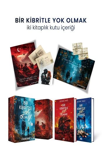 Bir Kibritle Yok Olmak İki Kitaplık Hediyeli Özel Kutu (Ciltli) - Guardian Kitap