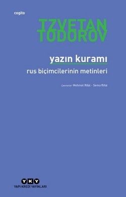 Yazın Kuramı - Tzvetan Todorov, Eleştiri İnceleme Kuram Türkçe kitap kapağı