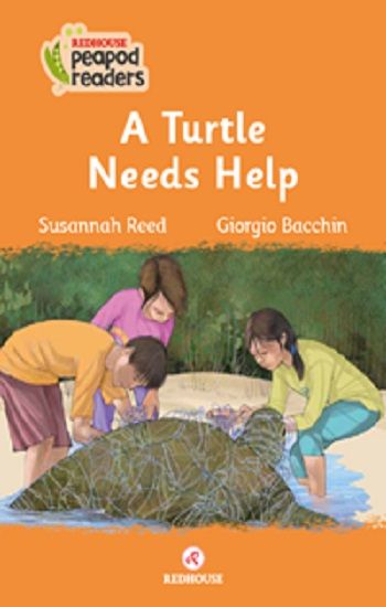 A Turtle Needs Help -Peapod Readers -16 - Redhouse Yayınları Kitap