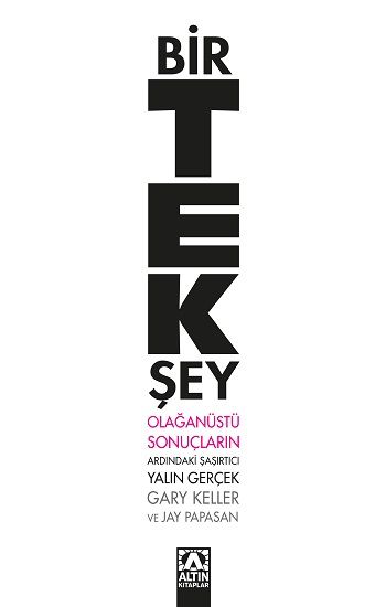 Bir Tek Şey - Altın Kitaplar Kitap