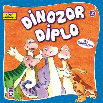 Dinozor Diplo ile Tanışalım Türkçe çocuk kitabı kapağı