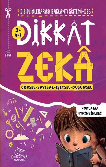 Dikkat Zeka (3 Yaş) - Dikkat ve Zeka Akademisi Yayınları Kitap