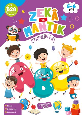 Zeka Ve Mantık Etkinlikleri;5-6 Yaş - Yediveren Çocuk Kitap