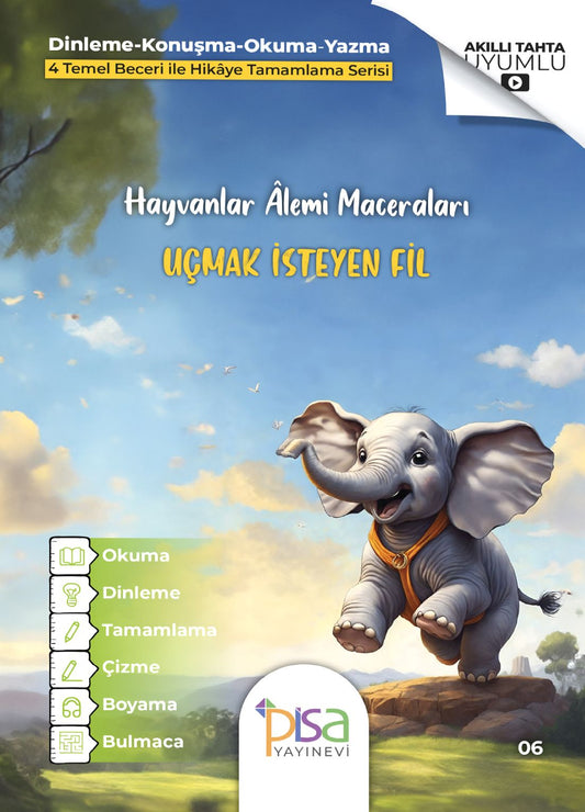 Uçmak İsteyen Fil - Pisa Yayınevi Kitap
