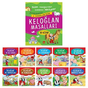 Etkinlikli Keloğlan Masalları(10 Kitap) - Ema Kitap Kitap