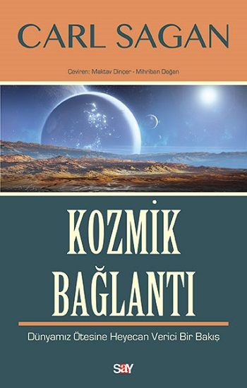 Kozmik Bağlantı Carl Sagan Türkçe kitap kapağı
