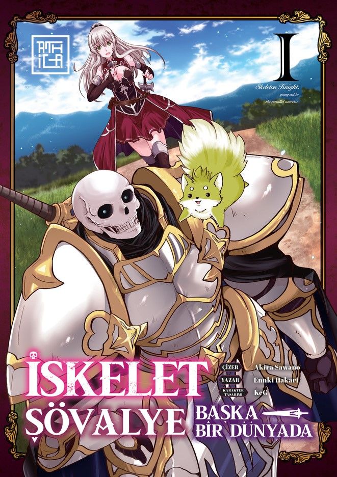 İskelet Şövalye: Başka Bir Dünyada 1 - Athica Yayınları Kitap