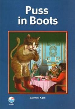 Puss in Boots Çizmeli Kedi (CD'li) - Mehmet Hengirmen, Yabancı Dilde Kitaplar Türkçe kitap kapağı
