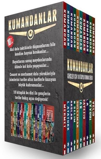 Kumandanlar Seti (10 Kitap Takım Kutulu) - Acayip Kitaplar Kitap