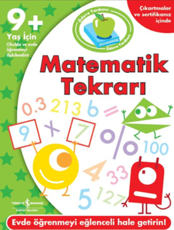Ödeve Yardımcı Matematik Tekrarı 9+ - İş Bankası Kültür Yayınları Kitap
