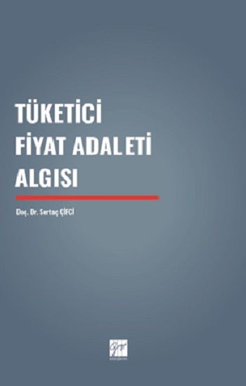 Tüketici Fiyat Adaleti Algısı - Gazi Kitabevi Kitap