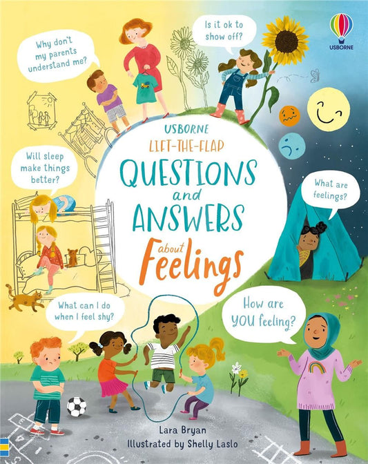 Lift-the-Flap Questions and Answers: About Feelings - Usborne Publishing Kitap