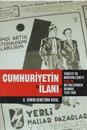 Cumhuriyetin İlanı - G. Senem Gençtürk Hızal, Türkiye Siyaseti Ve Politikası Türkçe kitap kapağı