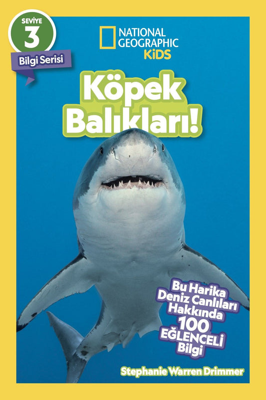 National Geographic Kids - Köpek Balıkları! - Beta Kids Kitap
