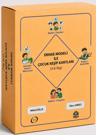 Denge Modeli İle Çocuk Keşif Kartları (3-6 Yaş) - Rove Yayınevi Kitap
