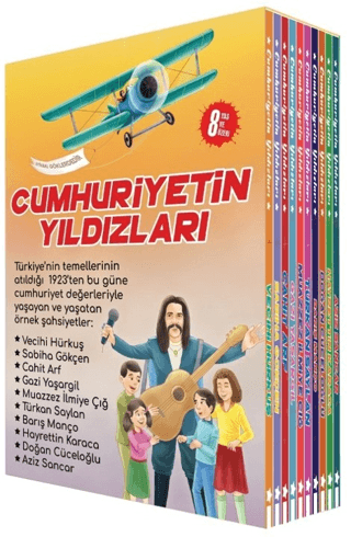 Cumhuriyetin Yıldızları Seti - 10 Kitap Takım - Kutulu - Acayip Kitaplar Kitap