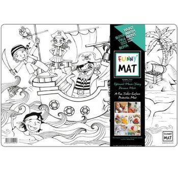 Funny Mat - Korsanlar - Akademi Çocuk - Funny Mat Kitap