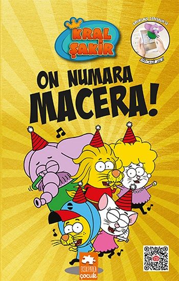 Kral Şakir 10 -On Numara Macera (Ciltli) - Eksik Parça Yayınları Kitap