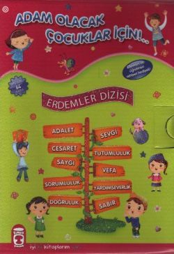 Erdemler Dizisi (10 Kitap Takım) Türkçe çocuk kitabı kapağı