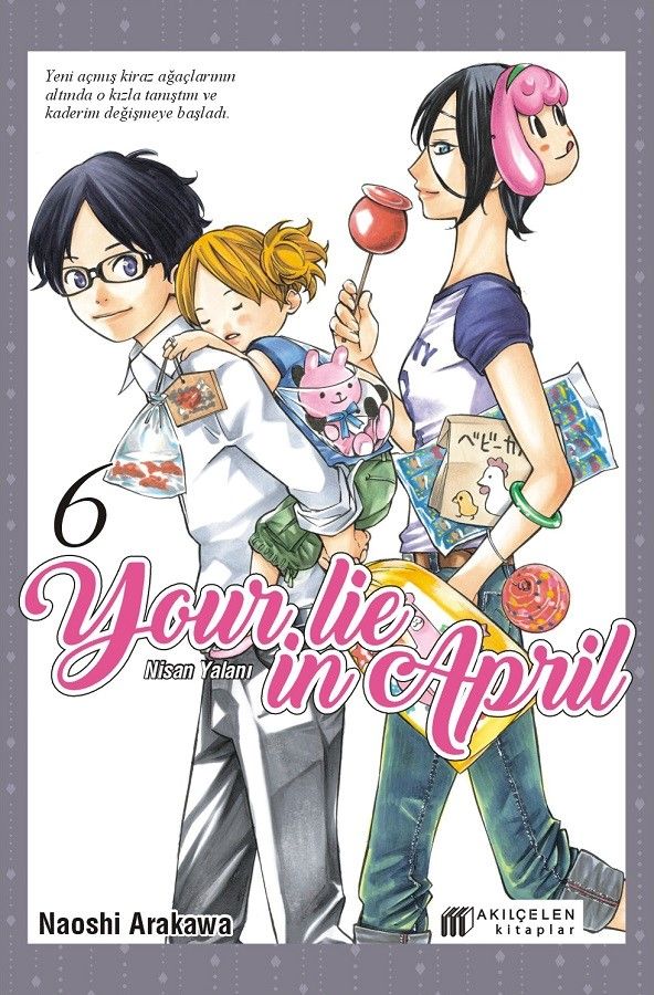 Your Lie in April – Nisan Yalanı 6 - Akıl Çelen Kitaplar Kitap