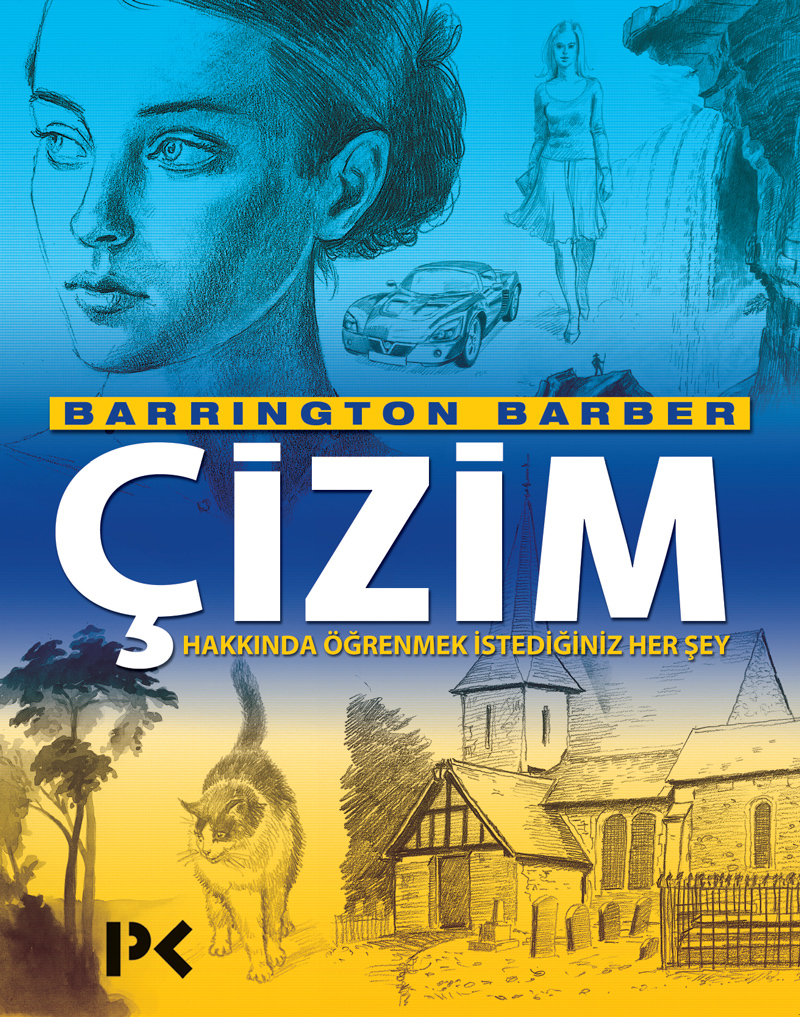 Çizim Hakkında Öğrenmek İstediğiniz Her Şey Barrington Barber Türkçe kitap kapağı