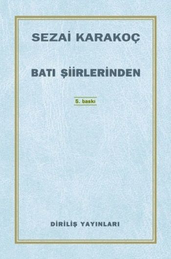 Batı Şiirlerinden Çeviriler - Diriliş Yayınları Kitap
