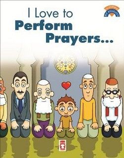 I Like To Perform Prayers Türkçe çocuk kitabı kapağı