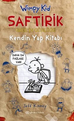 Saftirik Kendin Yap Kitabı - Jeff Kinney, Boyama Kitapları Türkçe kitap kapağı