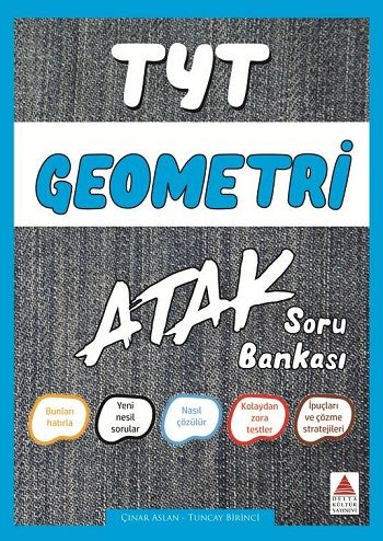TYT Geometri Atak Soru Bankası - Delta Kültür Yayınevi Kitap