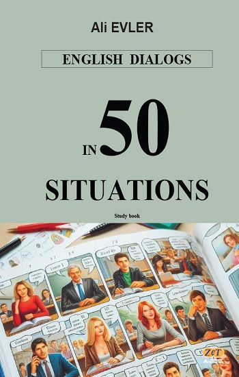 English Dialogs In 50 Situations - Zet Akademi Yayınları Kitap