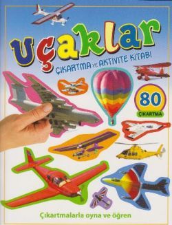 Uçaklar-Çıkartma ve Aktivite Kitabı - Parıltı Yayınları Kitap