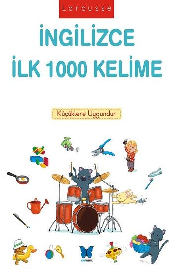 İngilizce İlk 1000 Kelime - Mavi Kelebek Yayınları Kitap