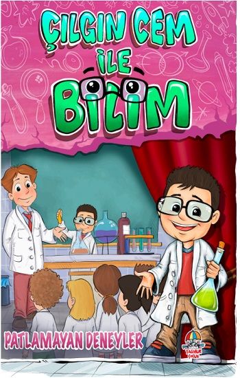 Çılgın Cem İle Bilim - Patlamayan Deneyler - Yağmur Çocuk Yayınları Kitap