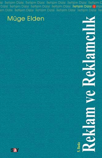 Reklam ve Reklamcılık Müge Elden Türkçe kitap kapağı