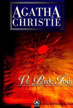 Ve Perde İndi - Agatha Christie, İngiliz Edebiyatı Türkçe kitap kapağı