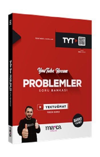 2025 TYT Youtube Hocam Problemler Soru Bankası (Ciltli) - Marka Yayınları Kitap