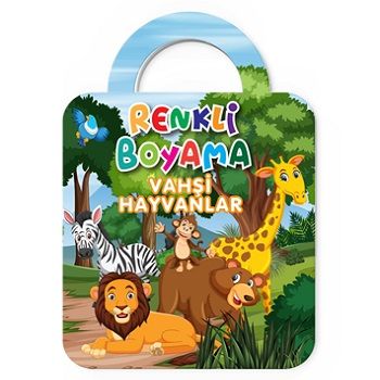 Vahşi Hayvanlar - Renkli Boyama - Baloonkids Yayınevi Kitap