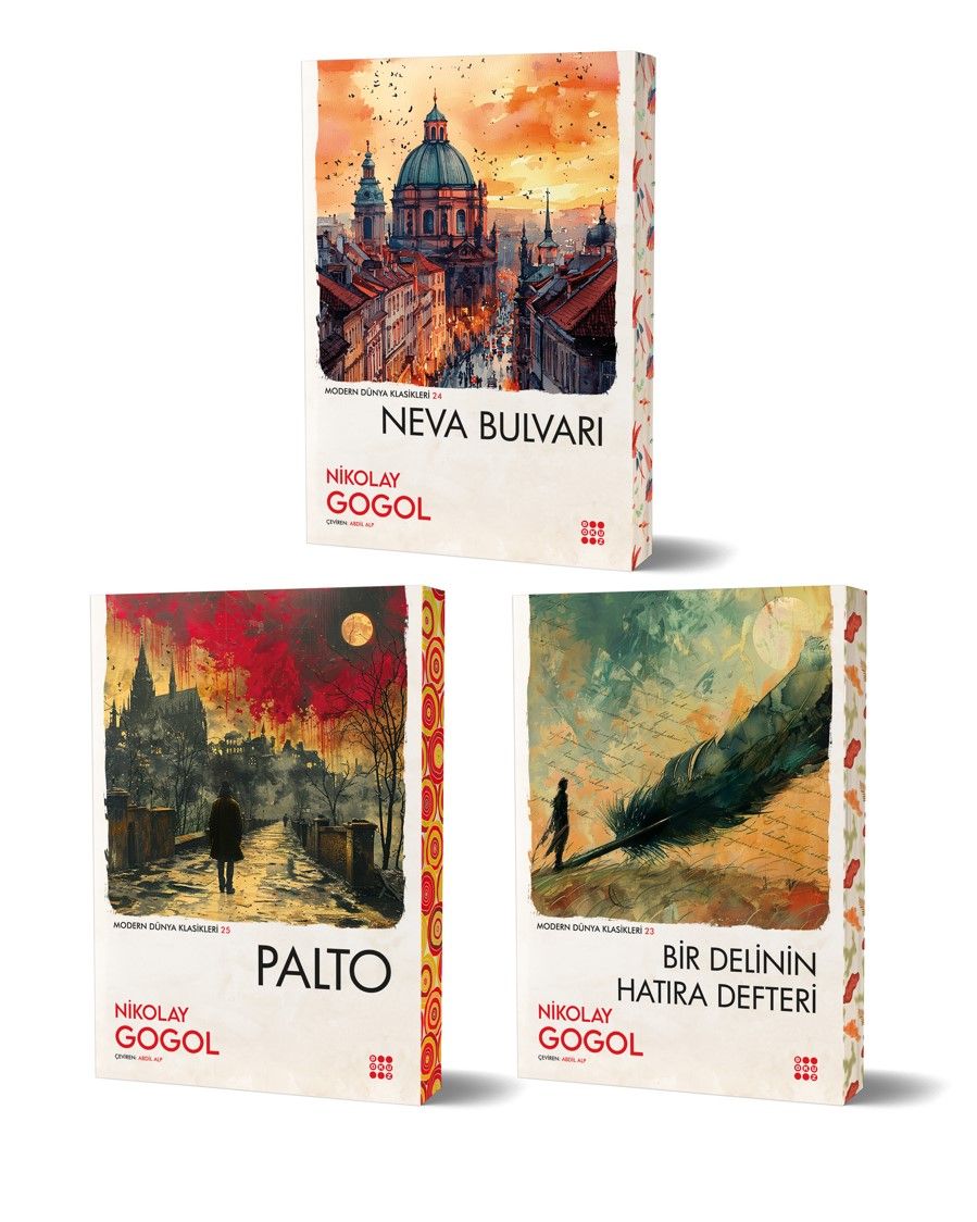 Nikolay Gogol Seti (3 Kitap Takım) - Dokuz Yayınları Kitap