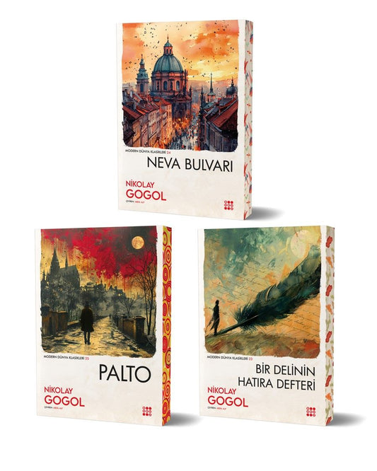 Nikolay Gogol Seti (3 Kitap Takım) - Dokuz Yayınları Kitap