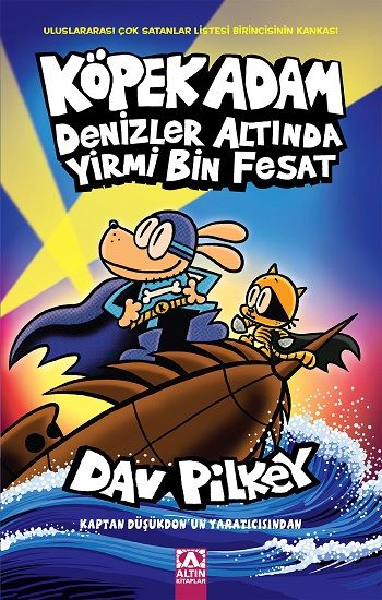 Köpek Adam -11  Denizler Altında Yirmi Bin Fesat - Altın Kitaplar - Çocuk Kitapları Kitap