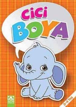 Cici Boya (Turuncu) - Altın Kitaplar - Boyama ve Çocuk Kitapları Kitap